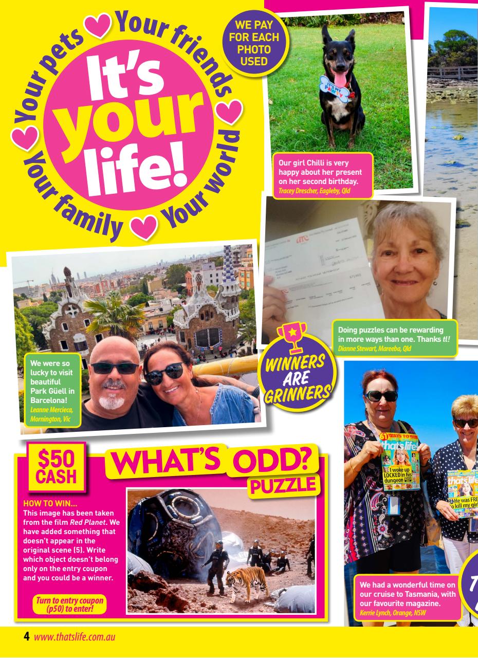 That’s Life! Preview Pages