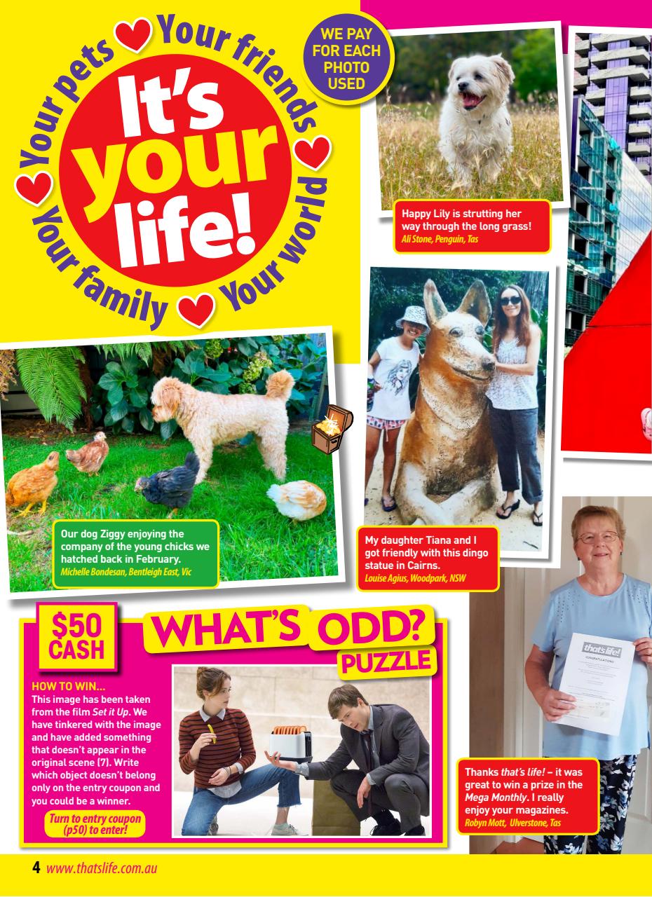 That’s Life! Preview Pages