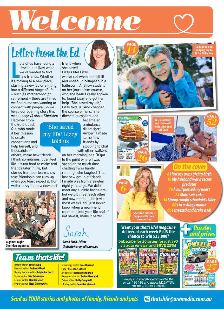 That’s Life! Preview Pages