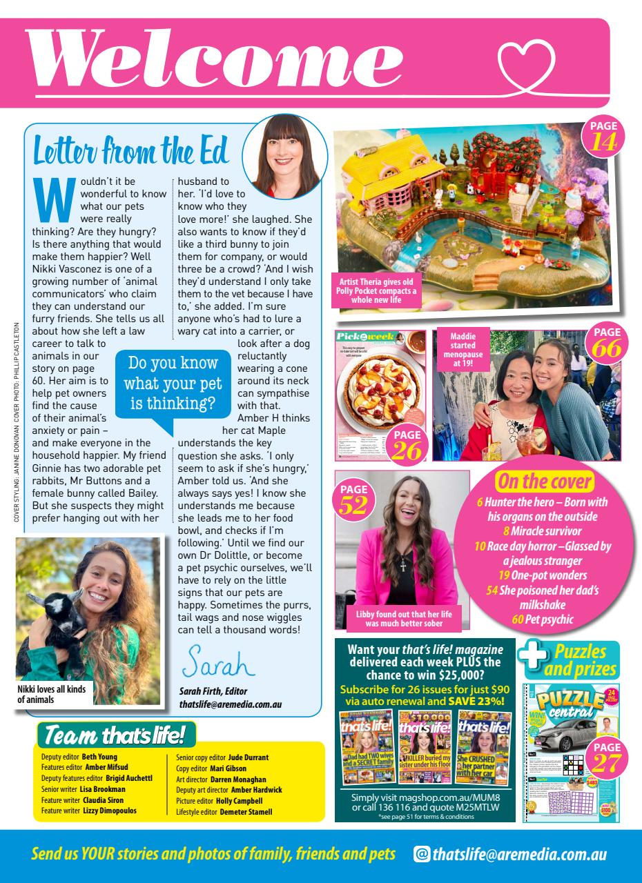 That’s Life! Preview Pages