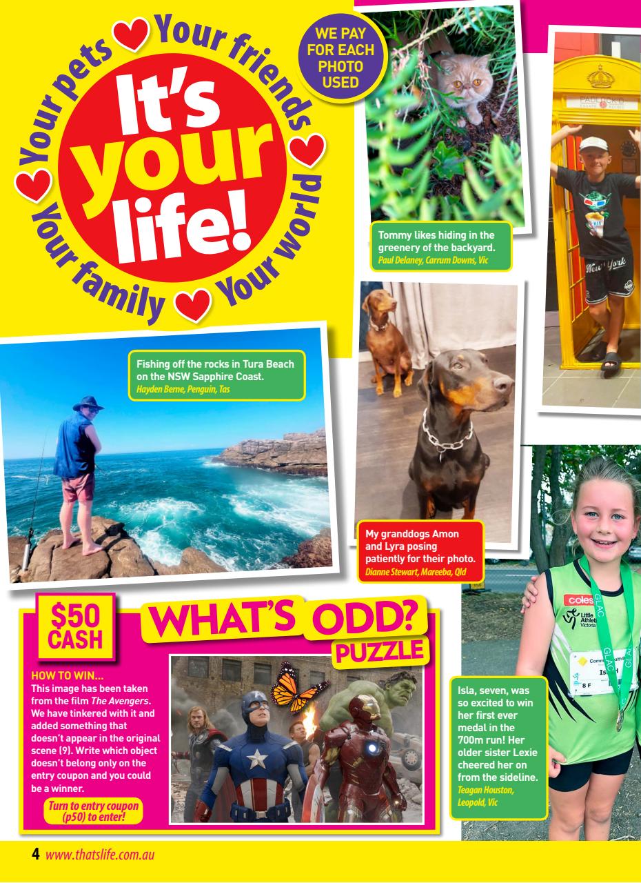 That’s Life! Preview Pages