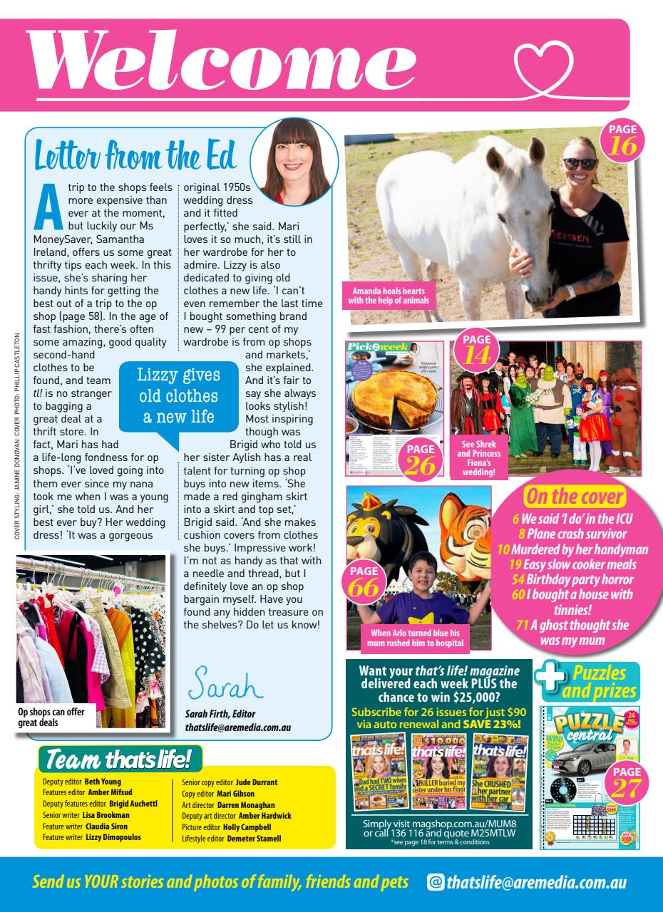 That’s Life! Preview Pages