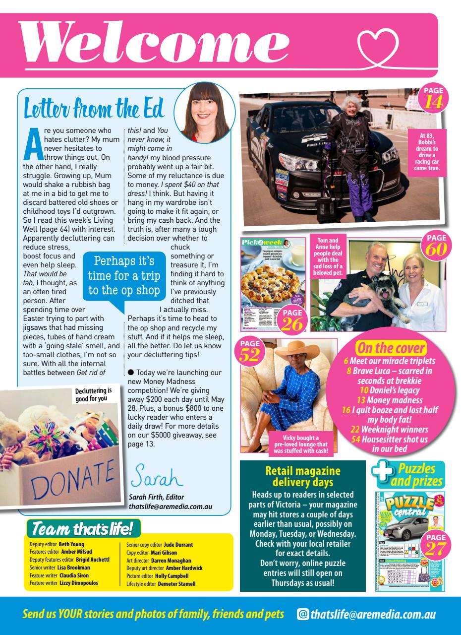 That’s Life! Preview Pages