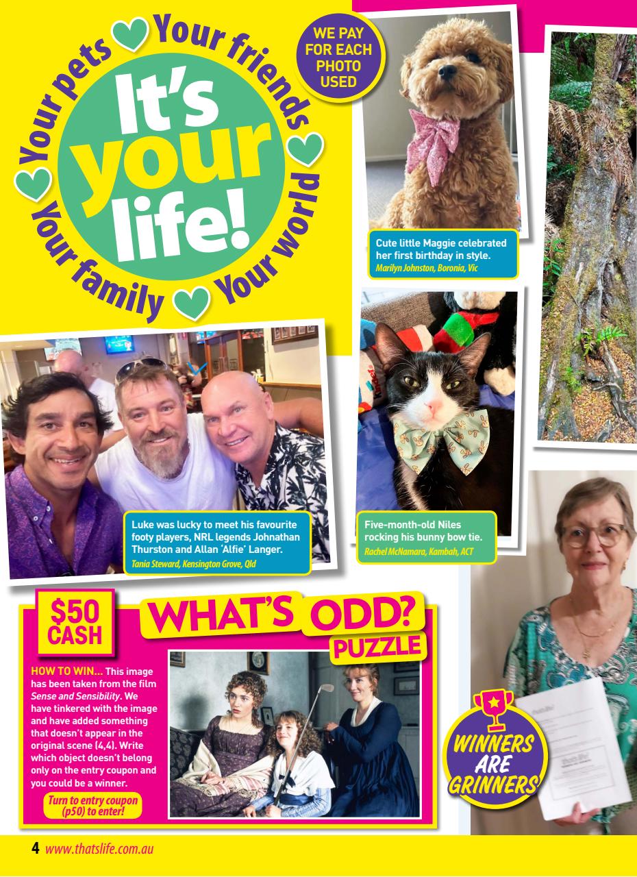 That’s Life! Preview Pages