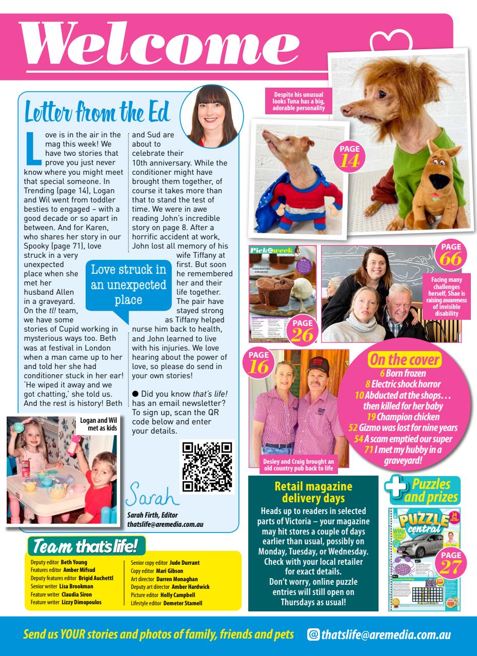 That’s Life! Preview Pages