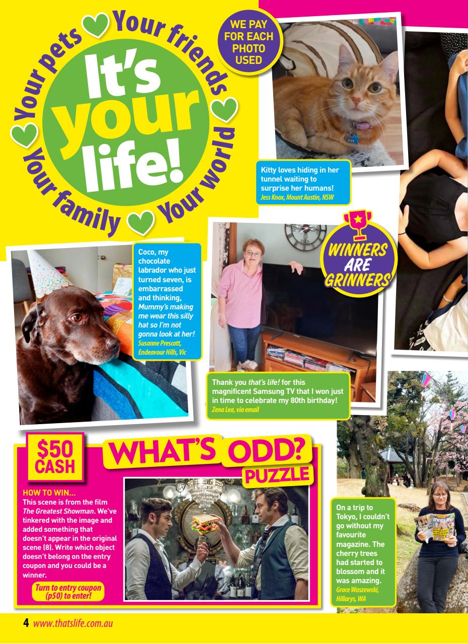 That’s Life! Preview Pages