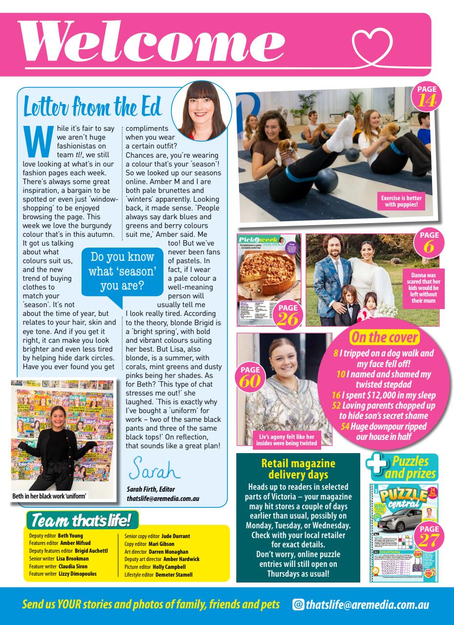 That’s Life! Preview Pages