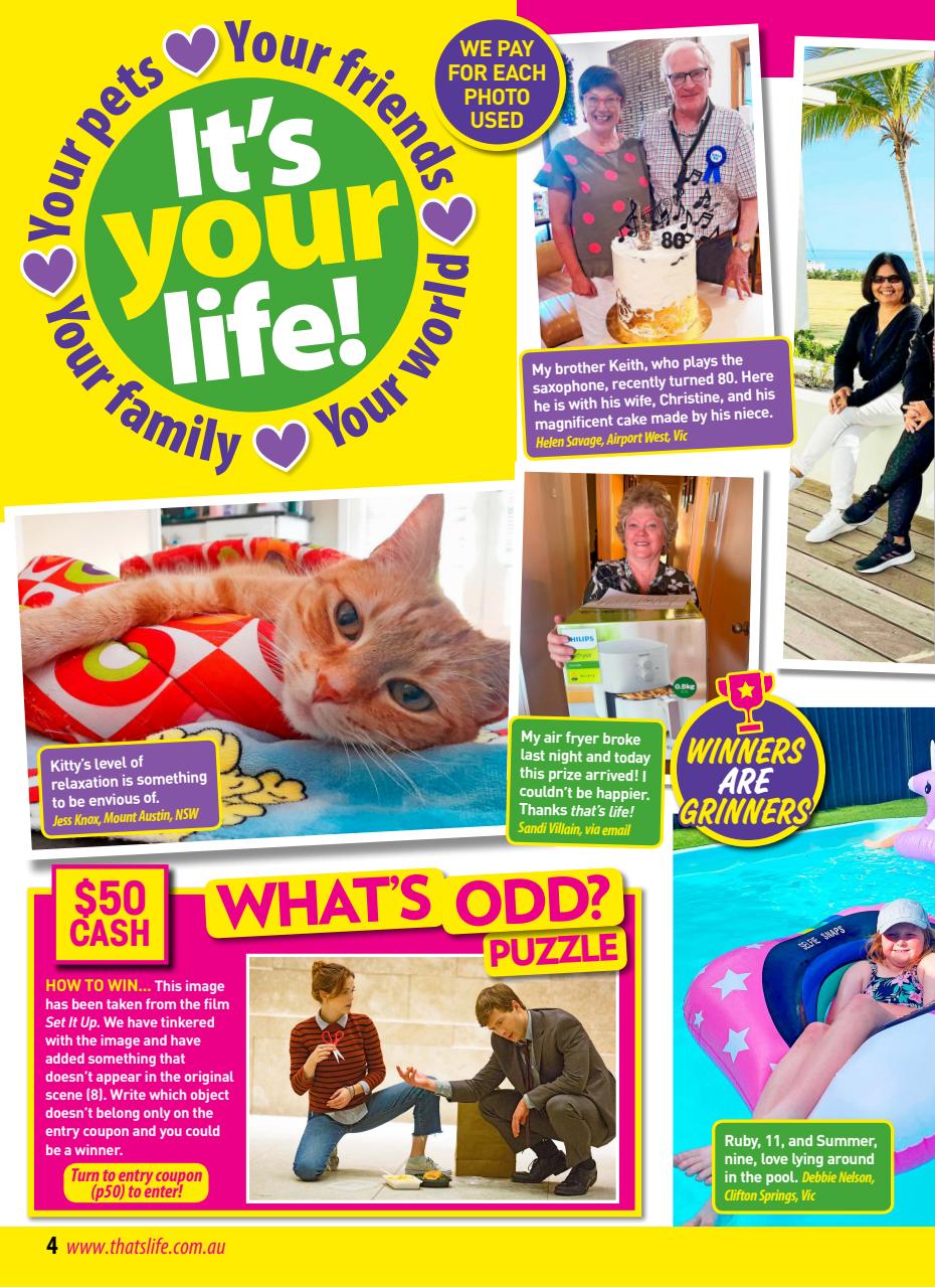 That’s Life! Preview Pages