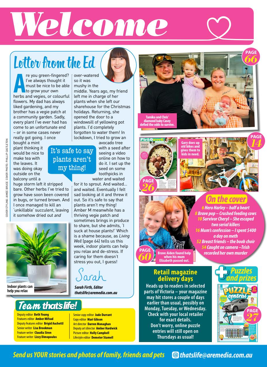 That’s Life! Preview Pages