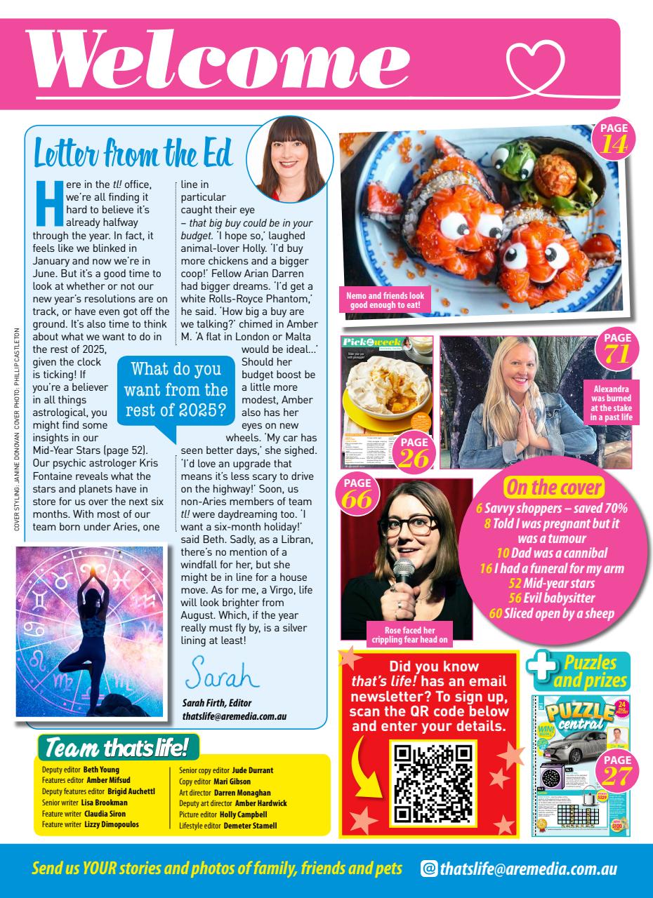 That’s Life! Preview Pages