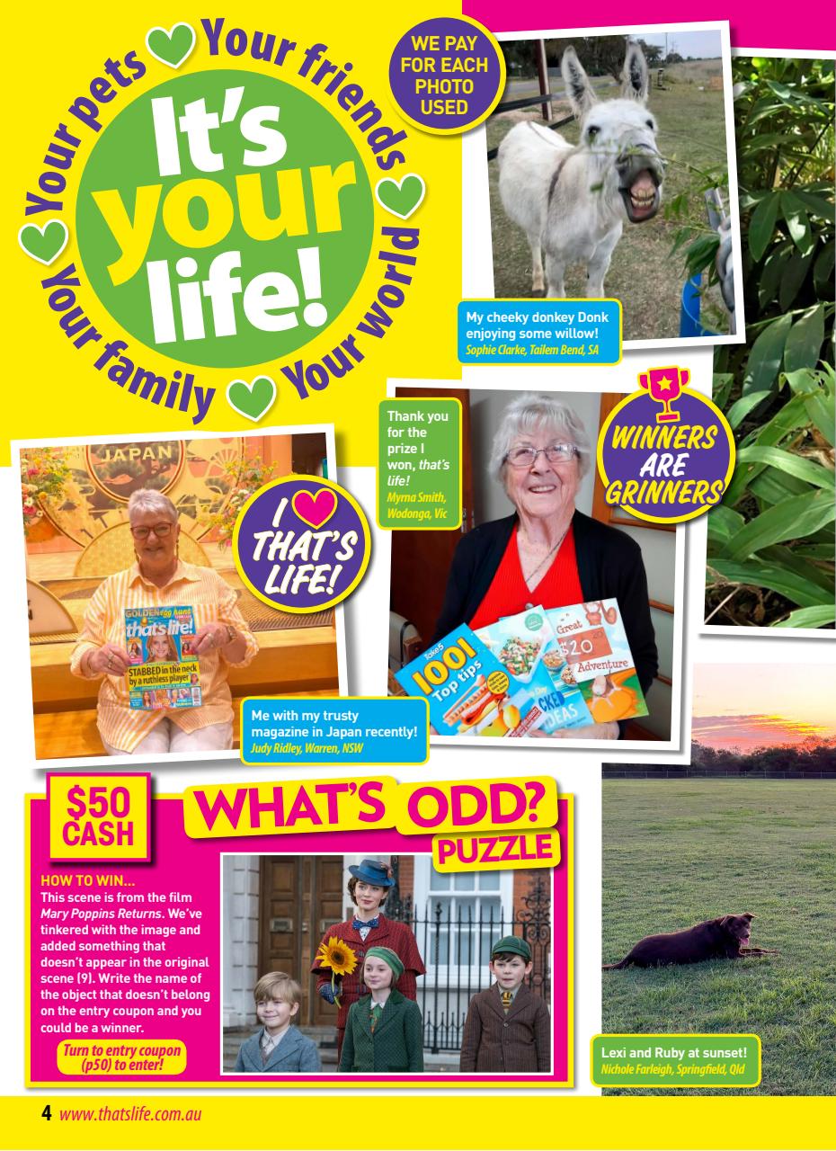 That’s Life! Preview Pages