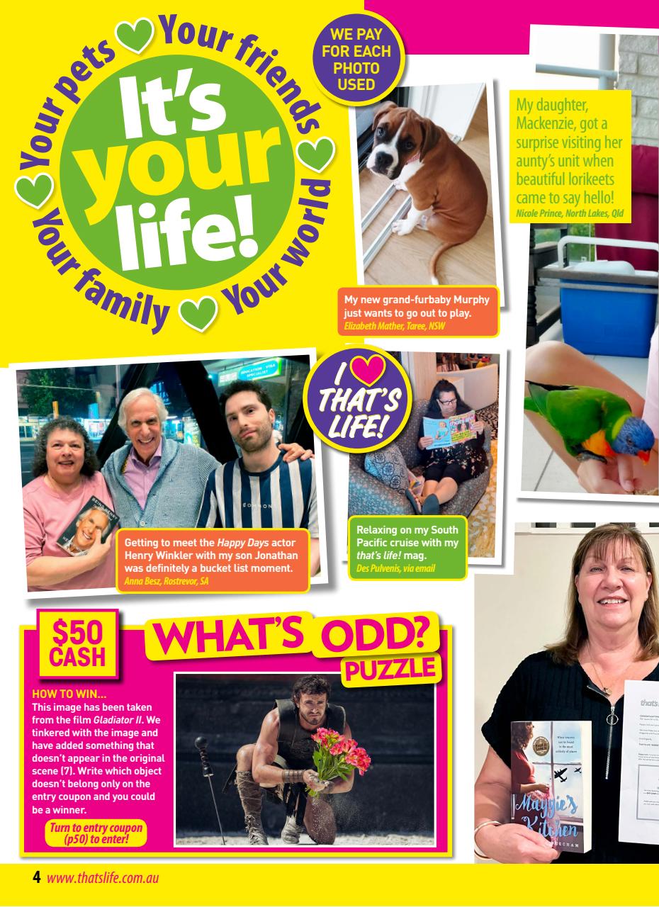 That’s Life! Preview Pages