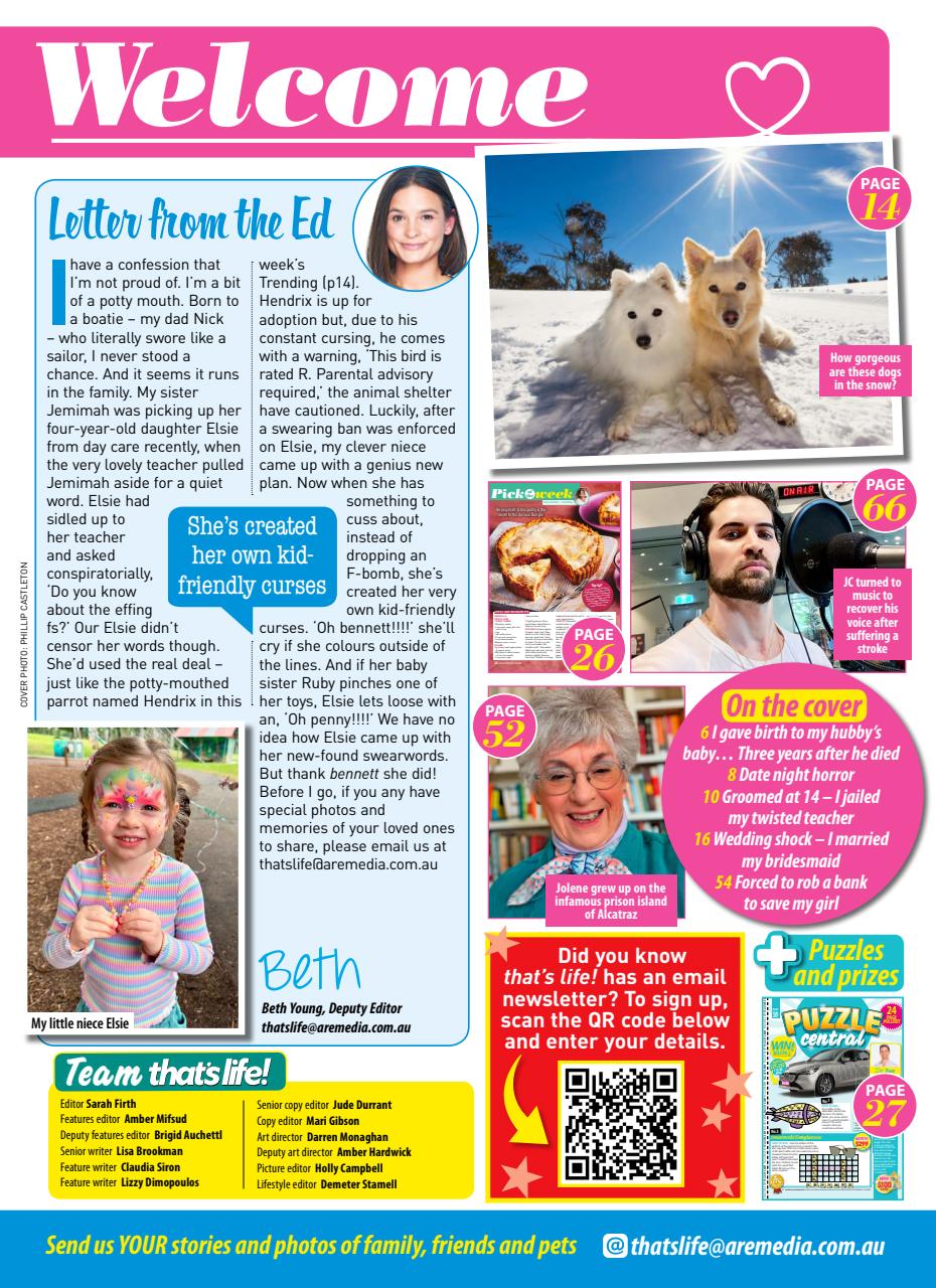 That’s Life! Preview Pages