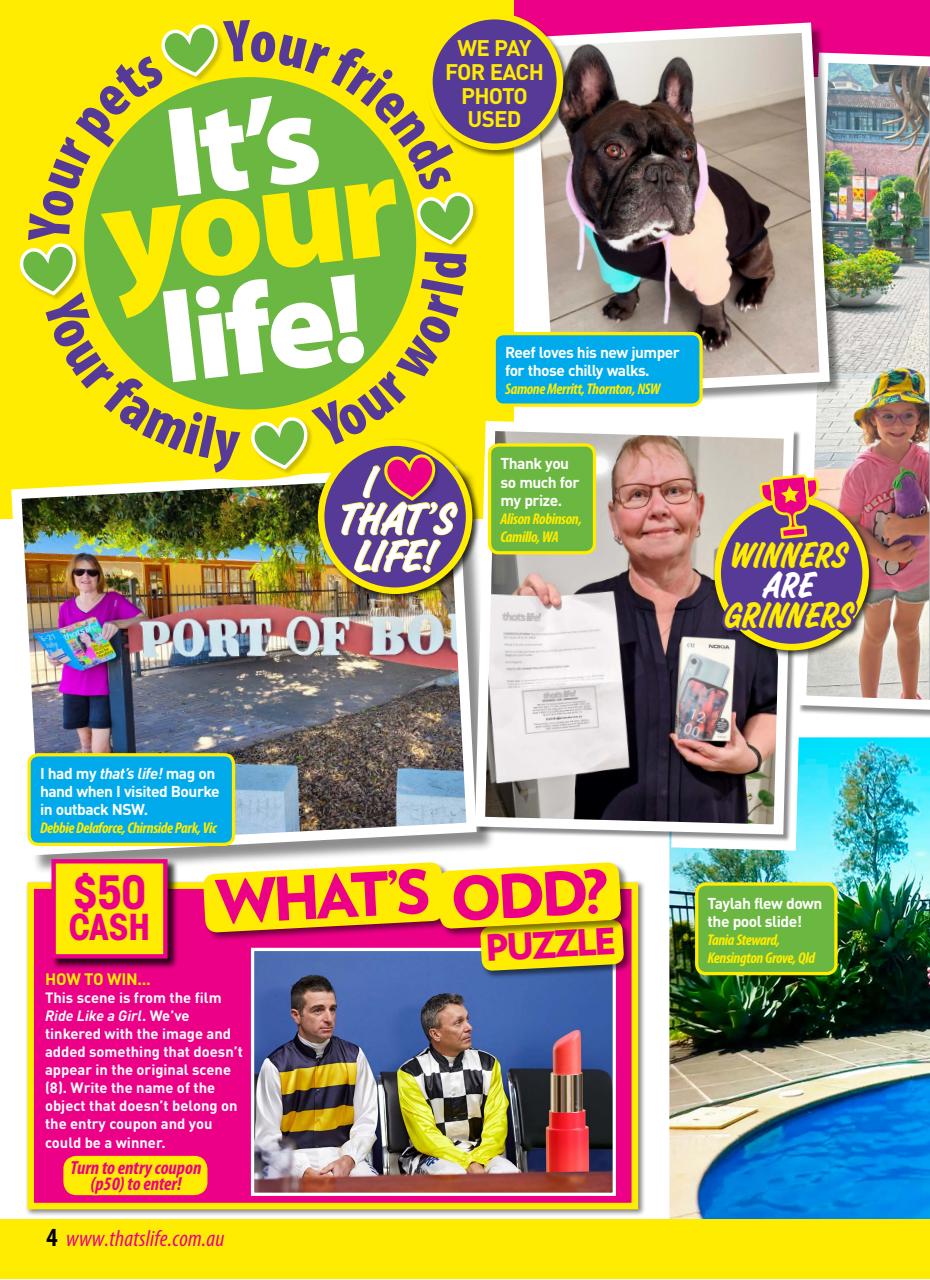 That’s Life! Preview Pages