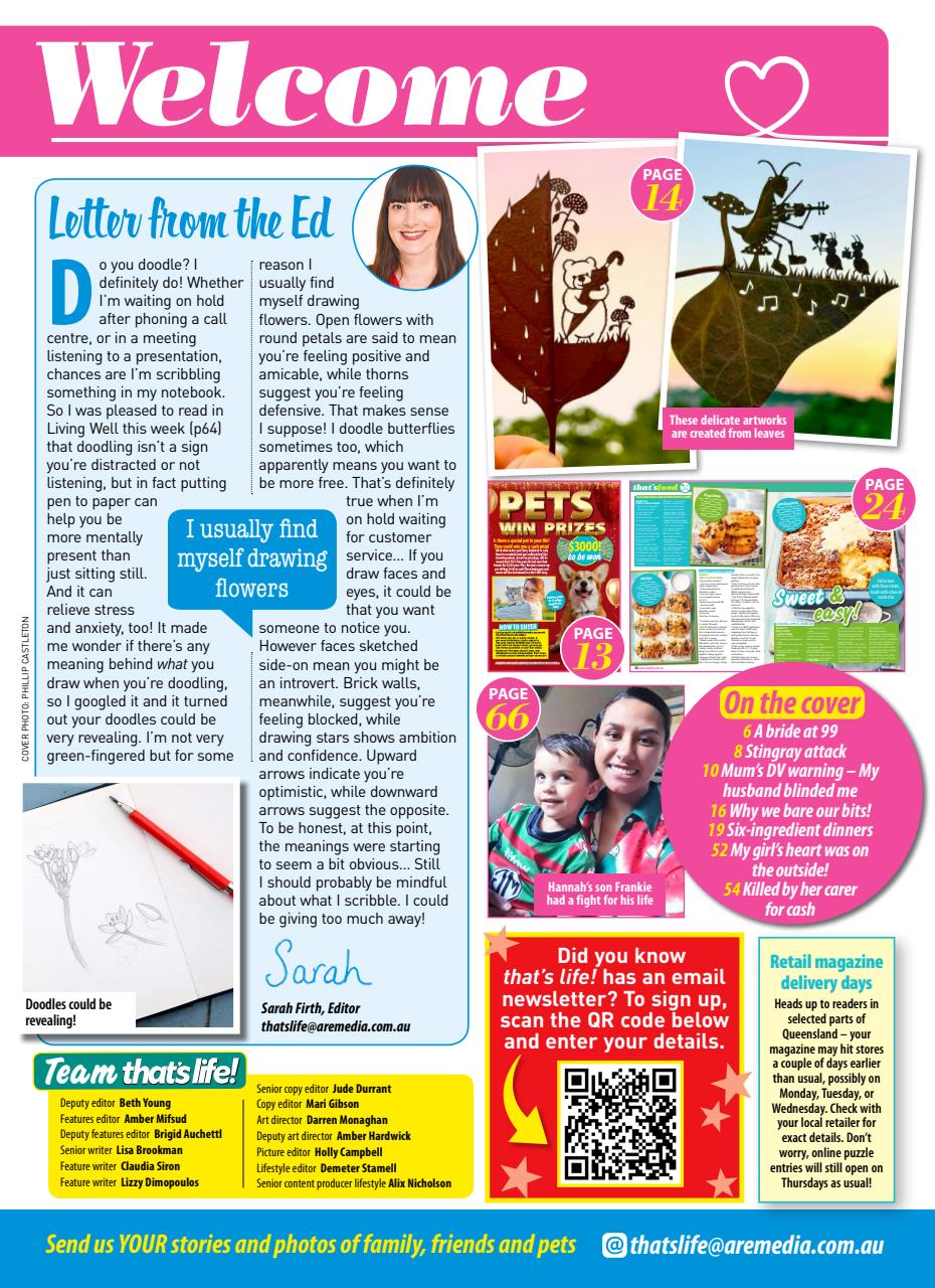 That’s Life! Preview Pages