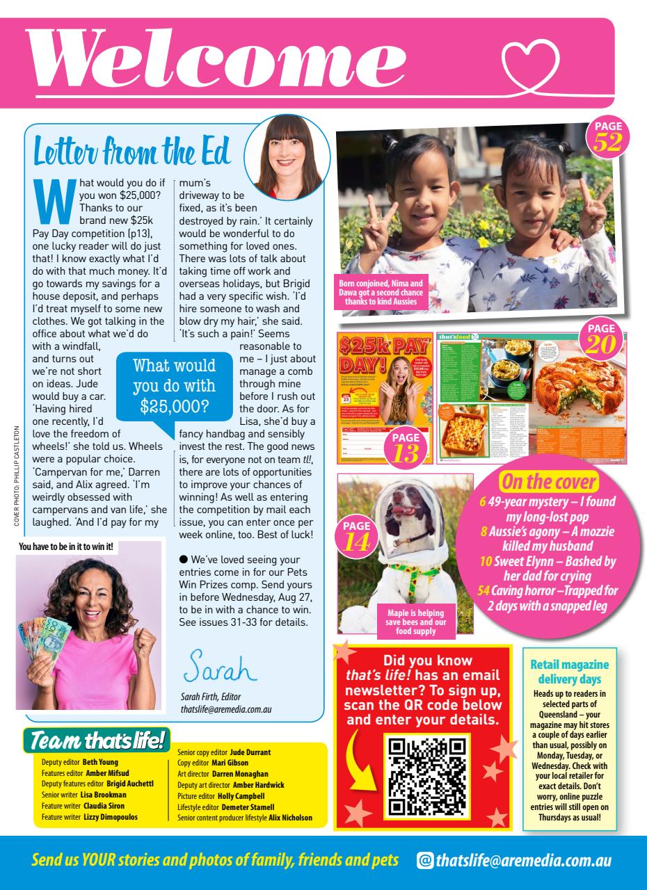 That’s Life! Preview Pages