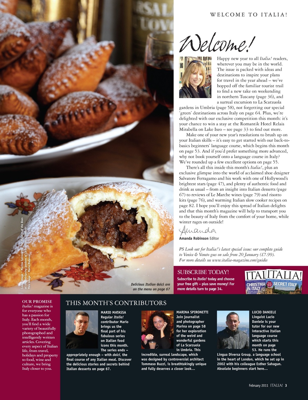 Italia! Preview Pages