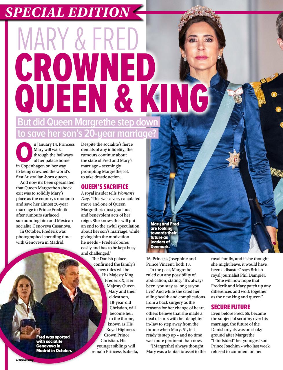 Woman's Day Australia Preview Pages