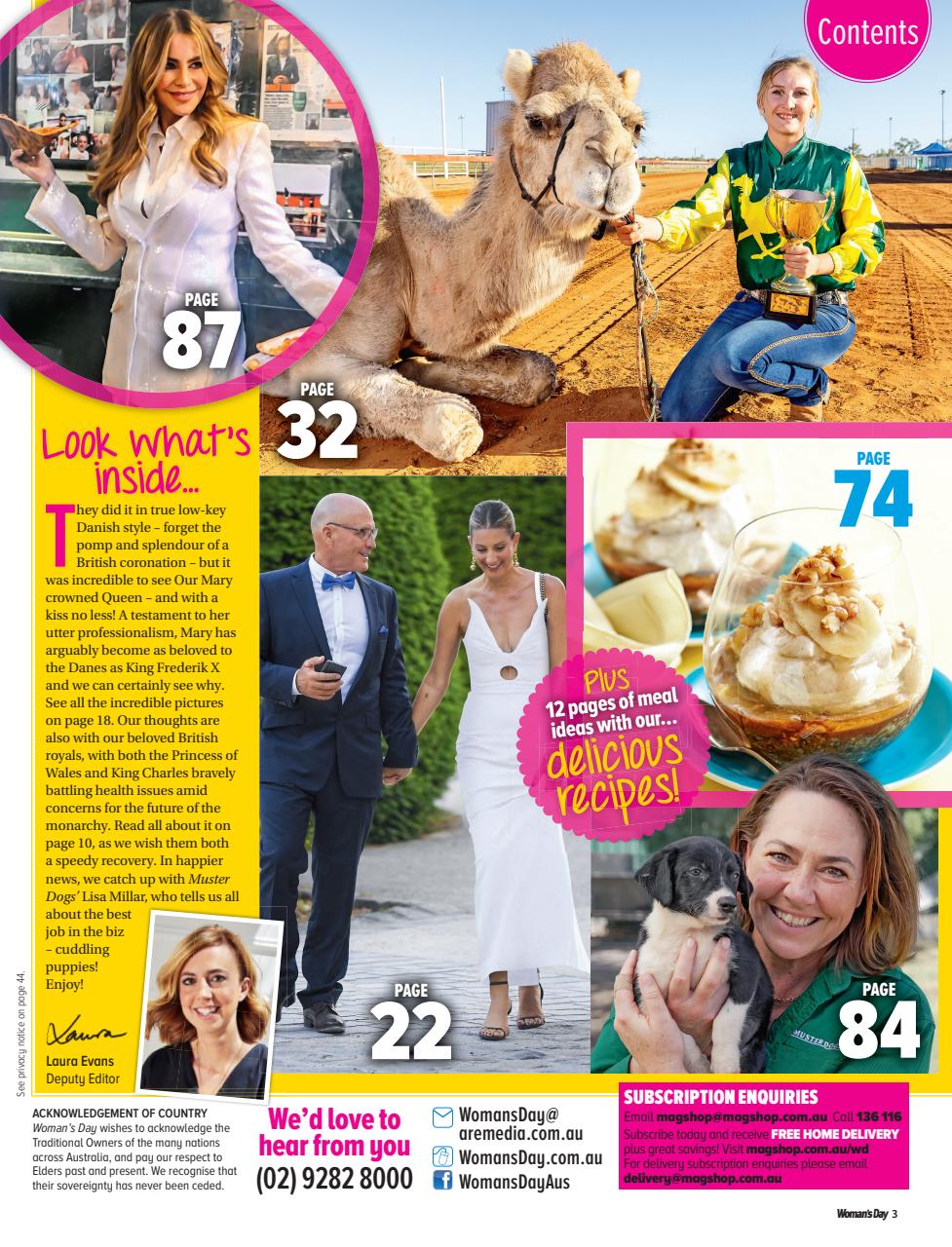 Woman's Day Australia Preview Pages