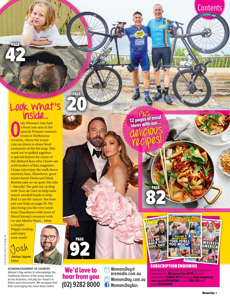 Woman's Day Australia Preview Pages