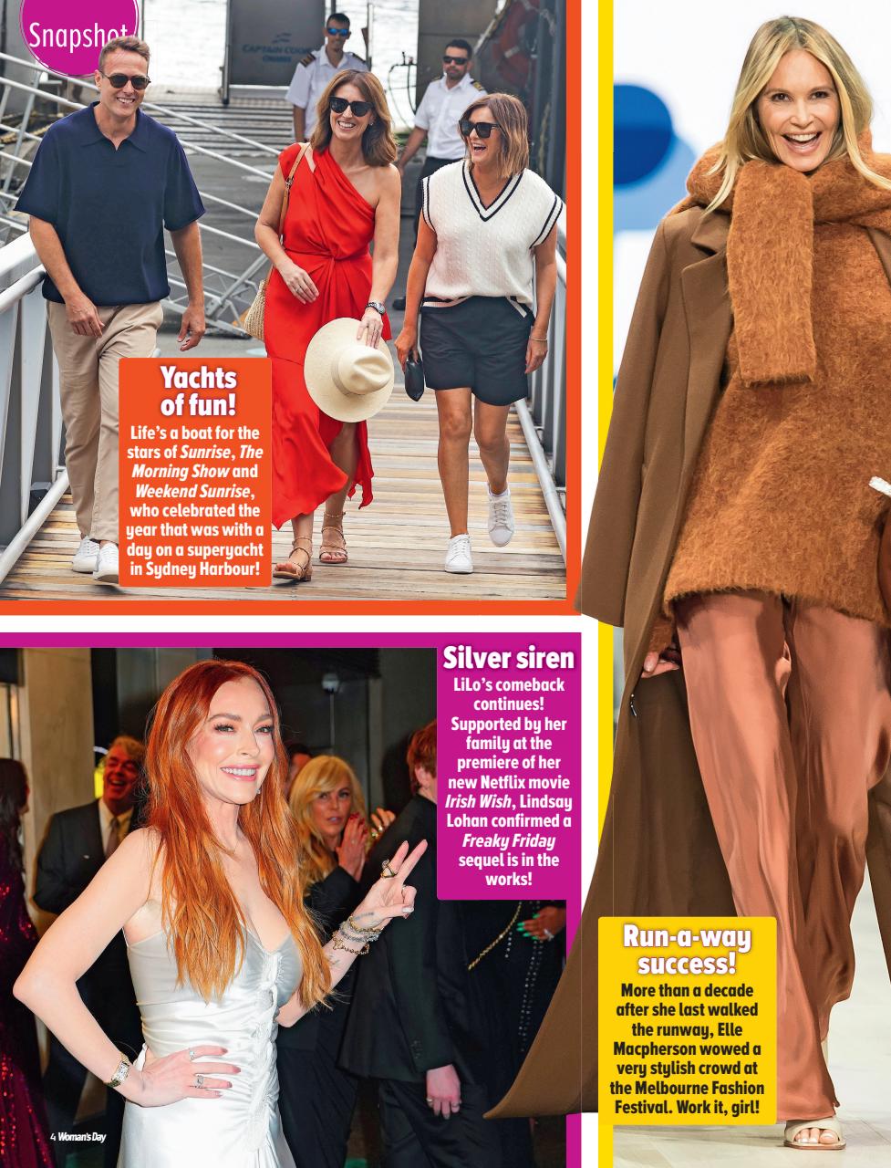 Woman's Day Australia Preview Pages