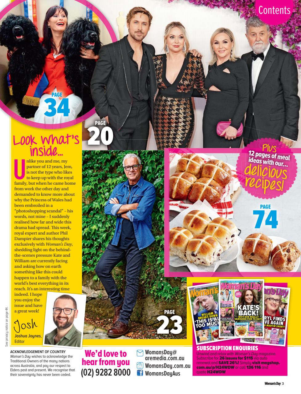 Woman's Day Australia Preview Pages