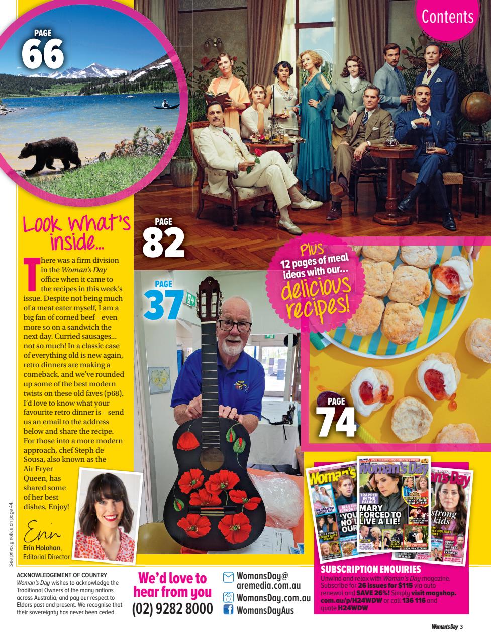 Woman's Day Australia Preview Pages