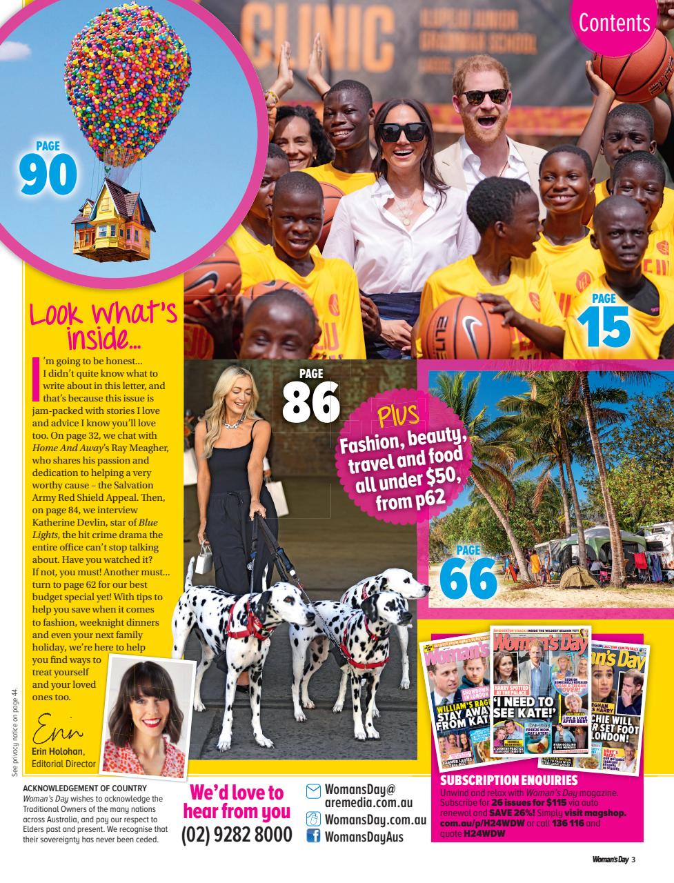 Woman's Day Australia Preview Pages