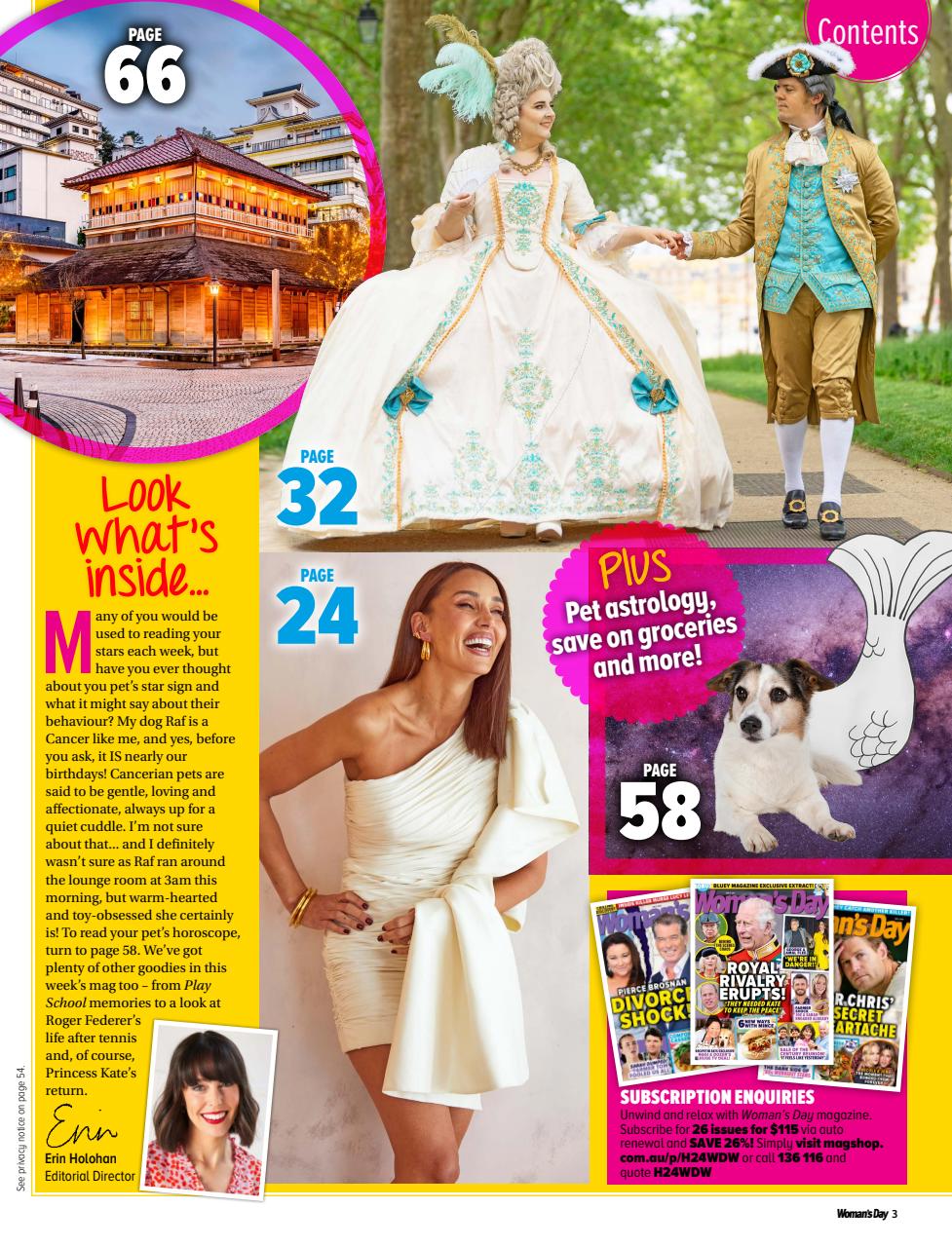 Woman's Day Australia Preview Pages