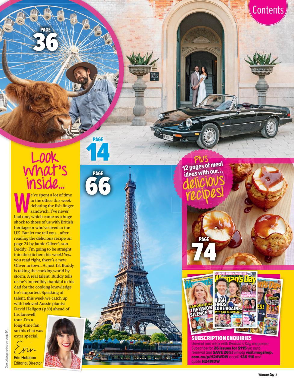 Woman's Day Australia Preview Pages