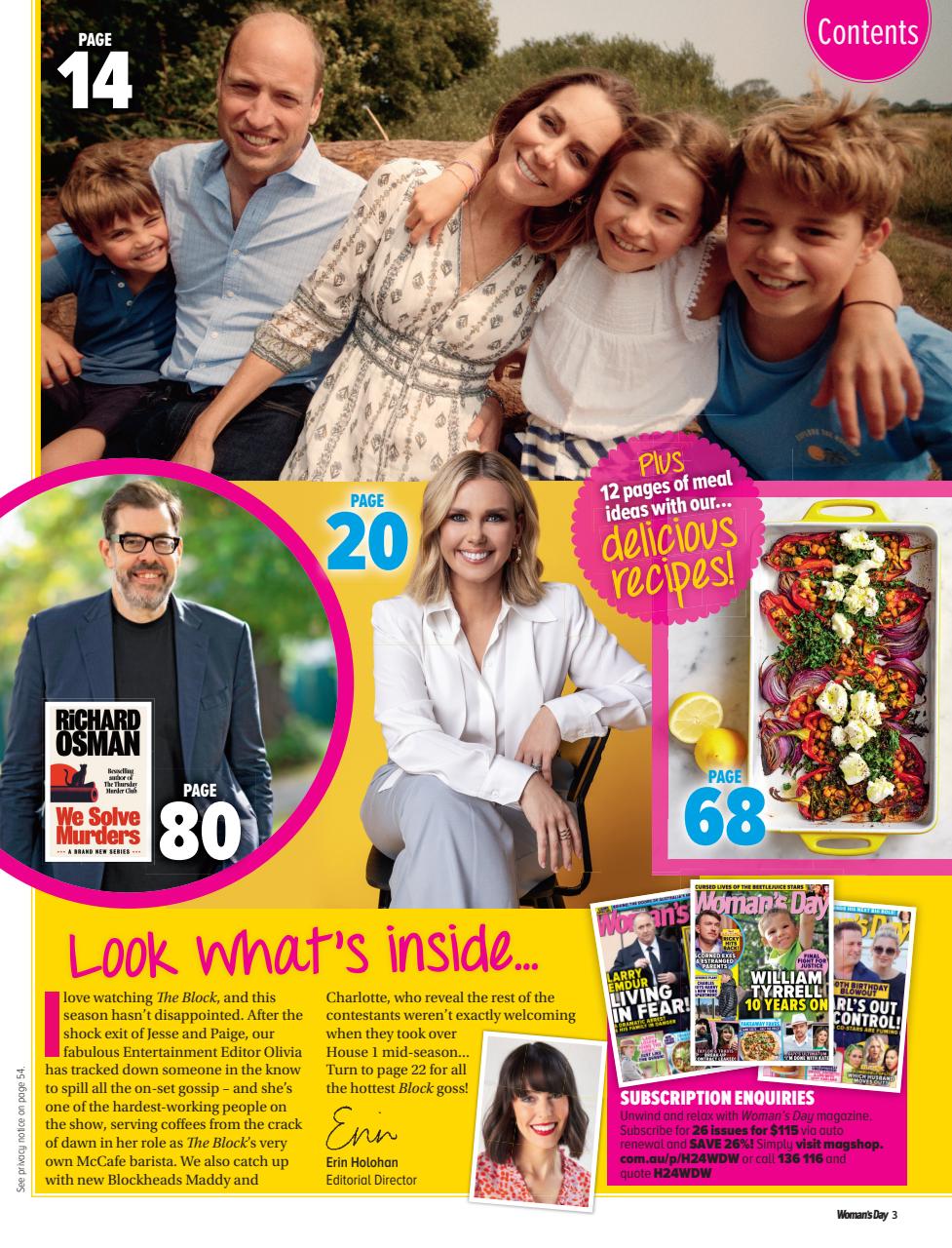 Woman's Day Australia Preview Pages