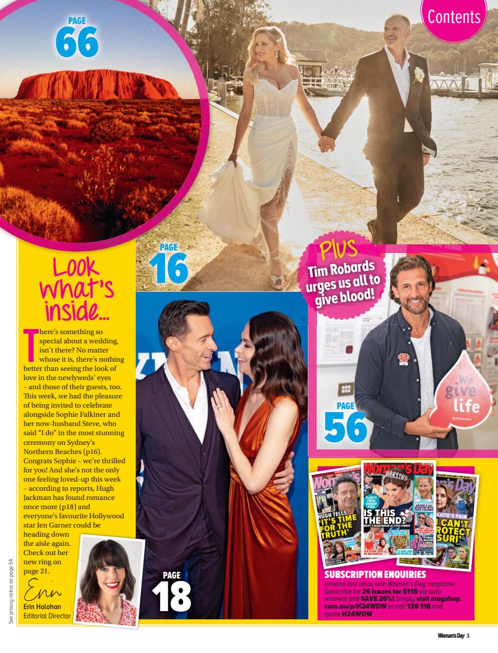 Woman's Day Australia Preview Pages