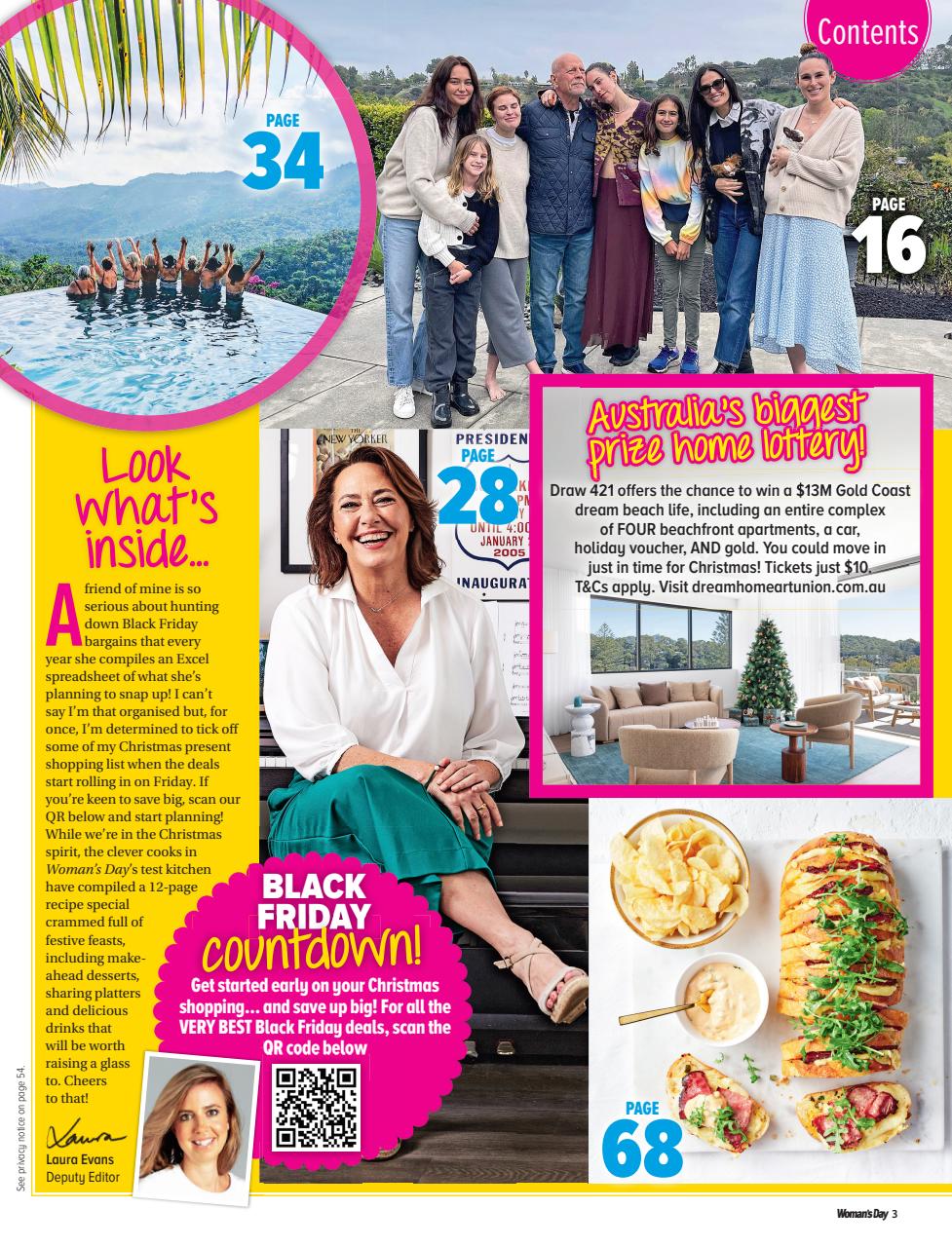 Woman's Day Australia Preview Pages