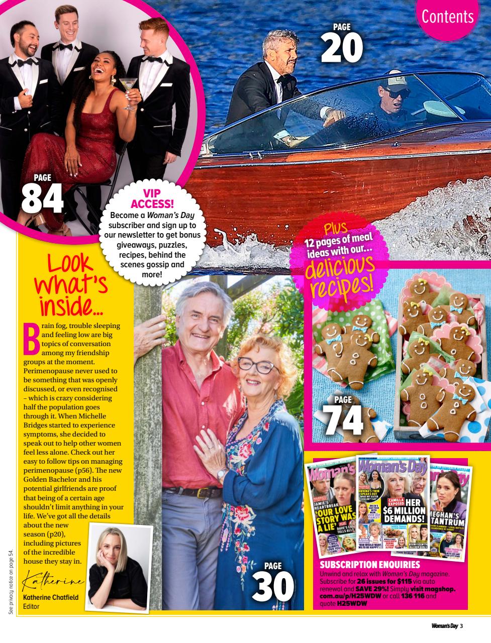 Woman's Day Australia Preview Pages