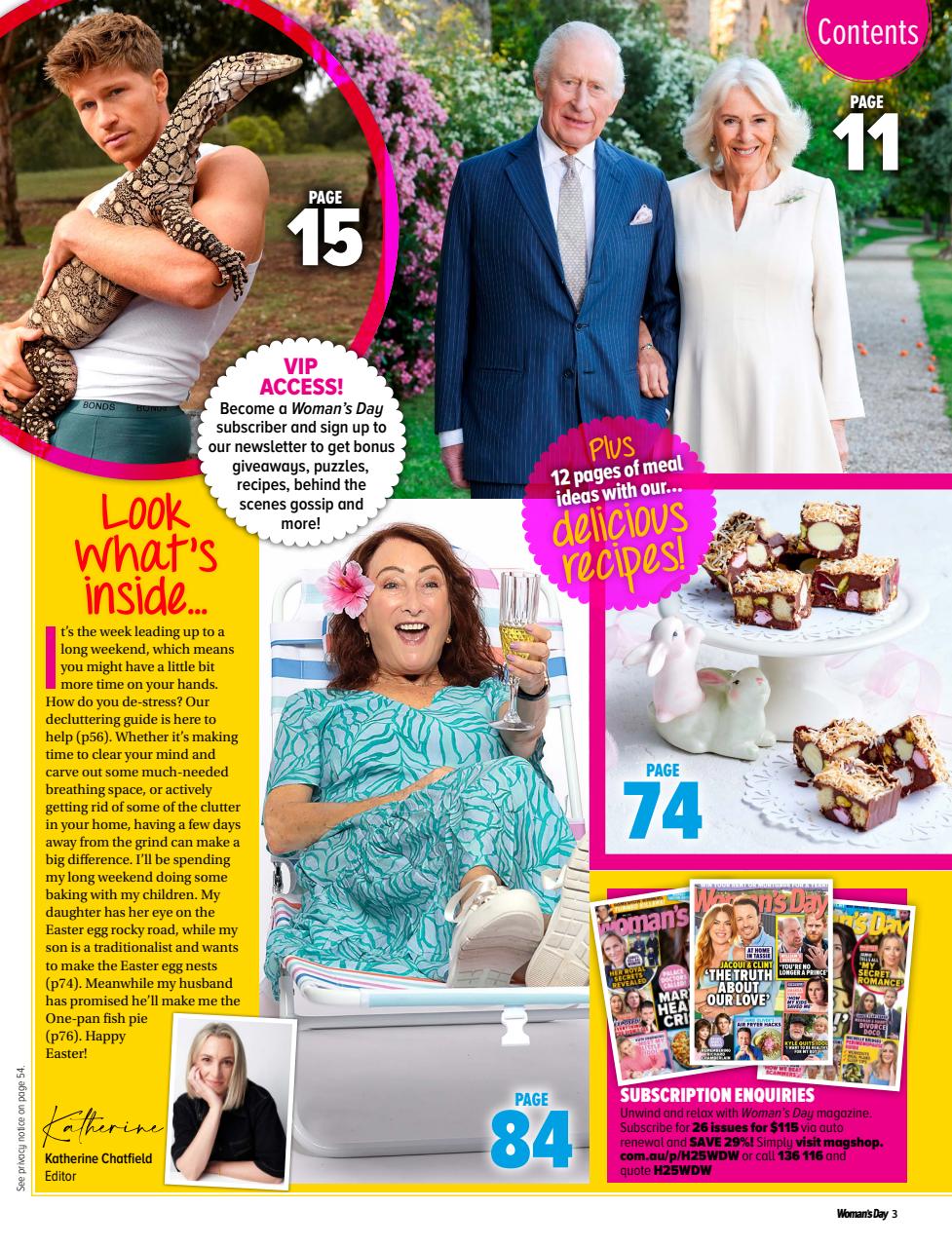 Woman's Day Australia Preview Pages