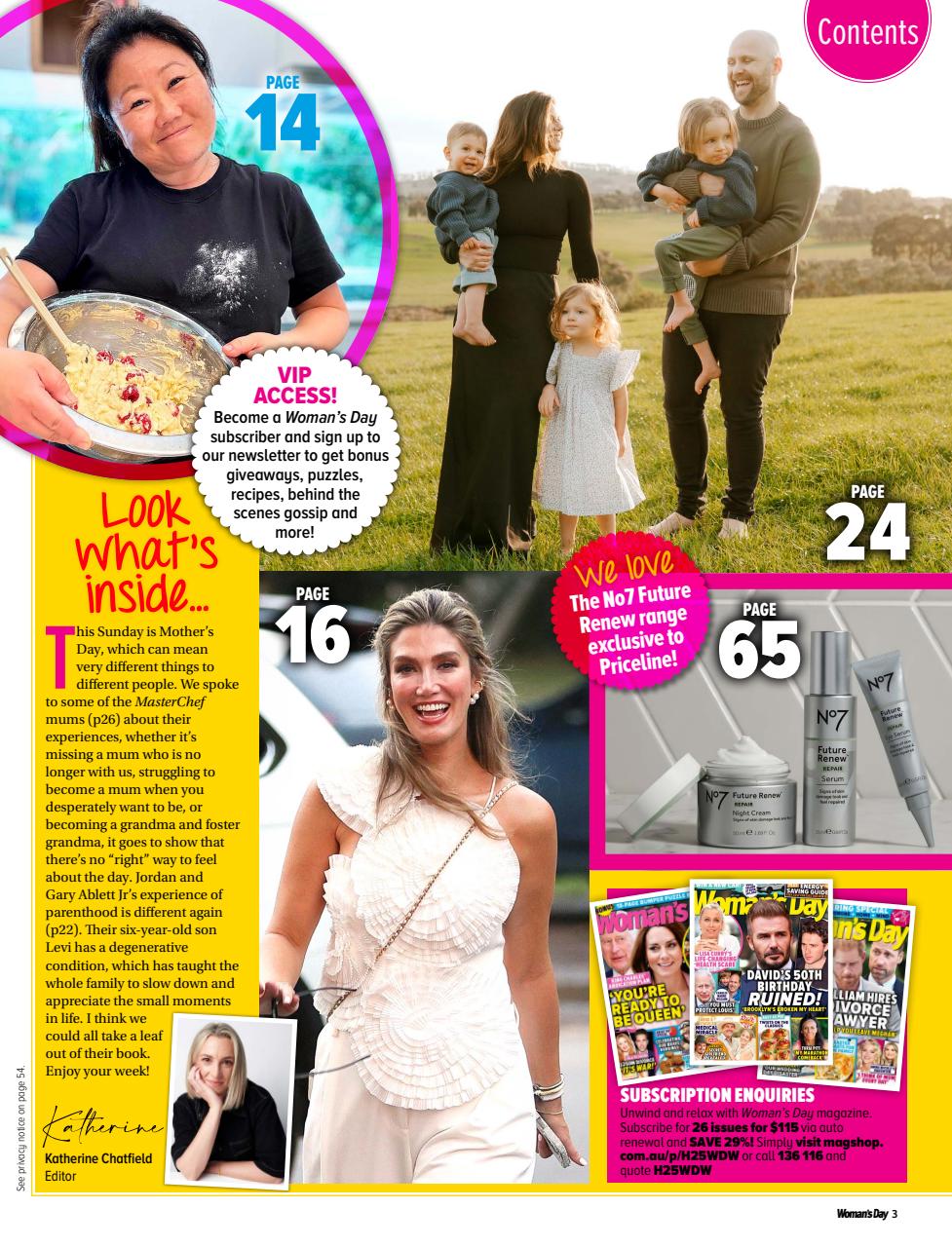 Woman's Day Australia Preview Pages