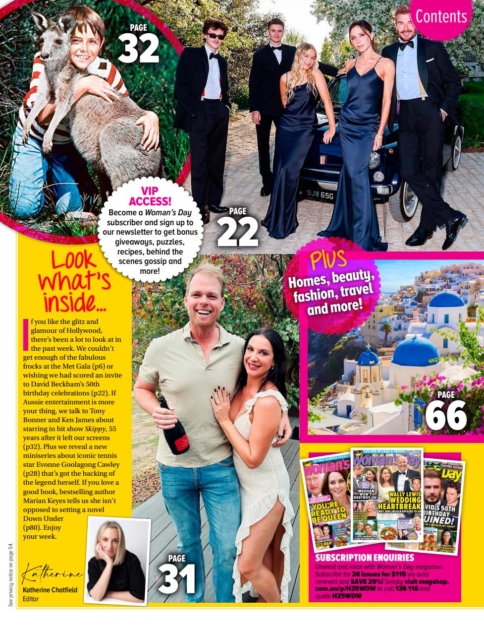 Woman's Day Australia Preview Pages