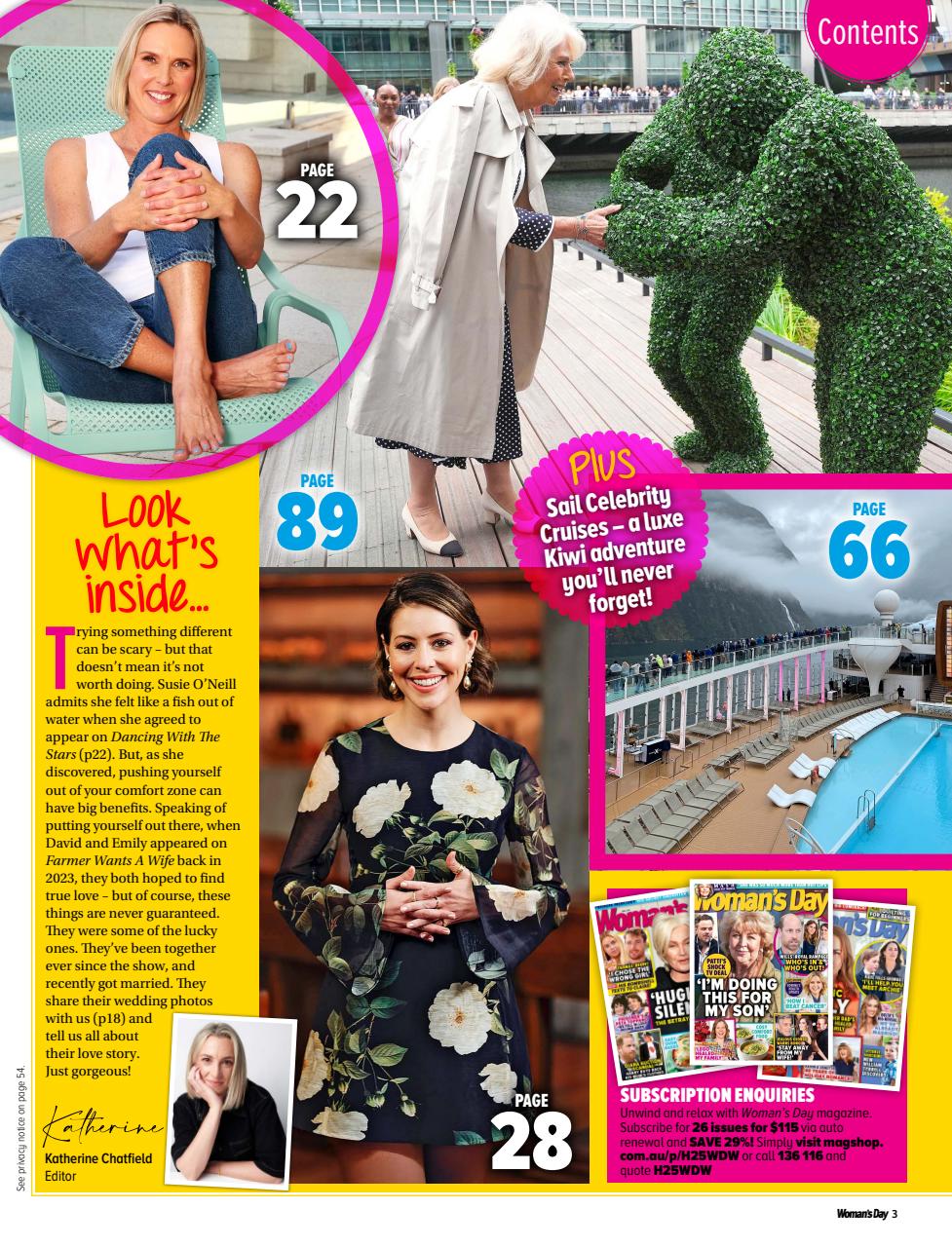 Woman's Day Australia Preview Pages