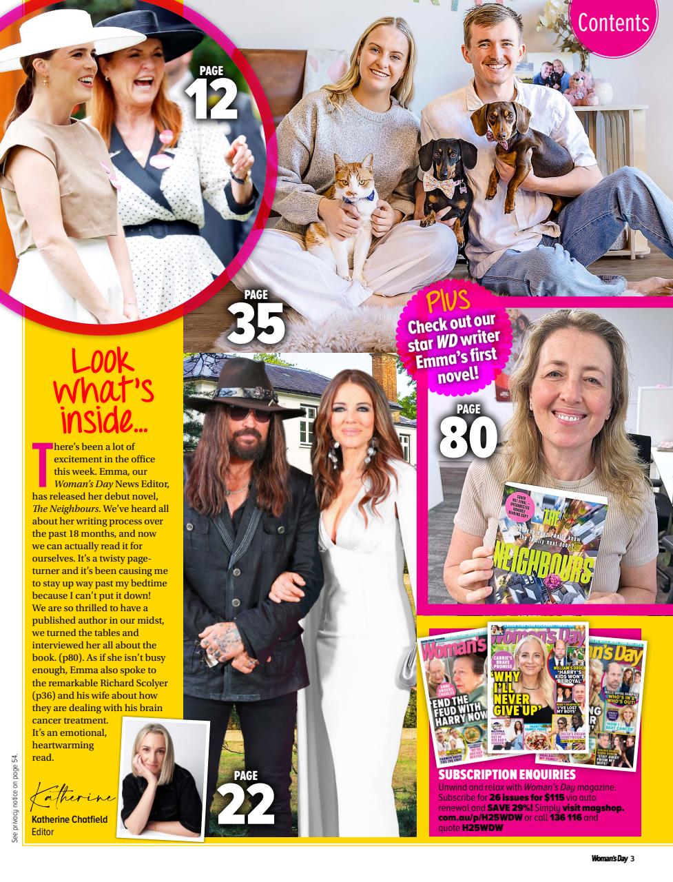 Woman's Day Australia Preview Pages