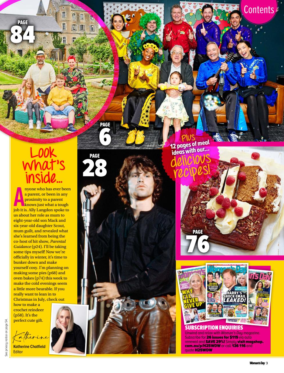 Woman's Day Australia Preview Pages