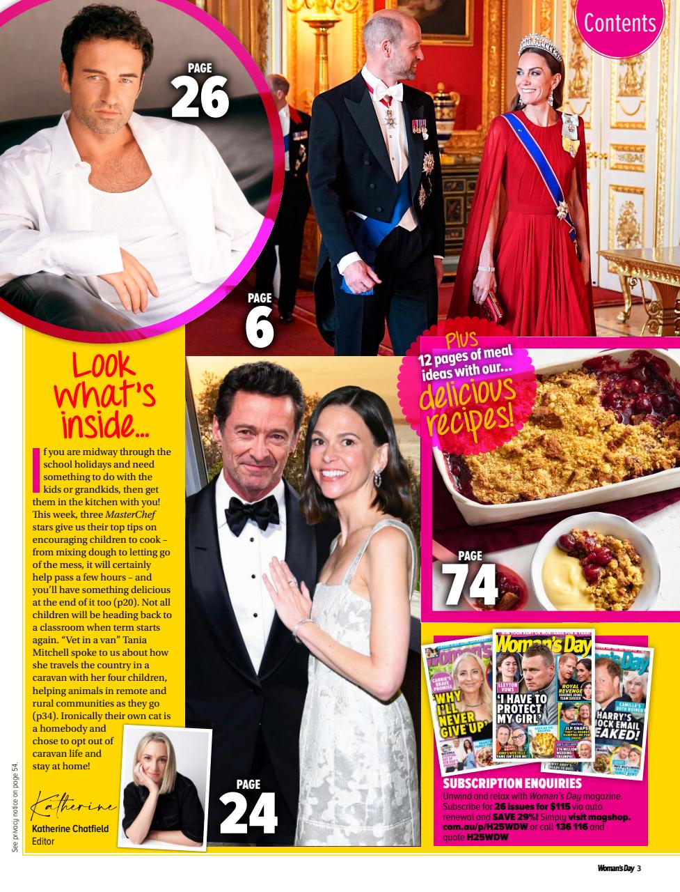 Woman's Day Australia Preview Pages