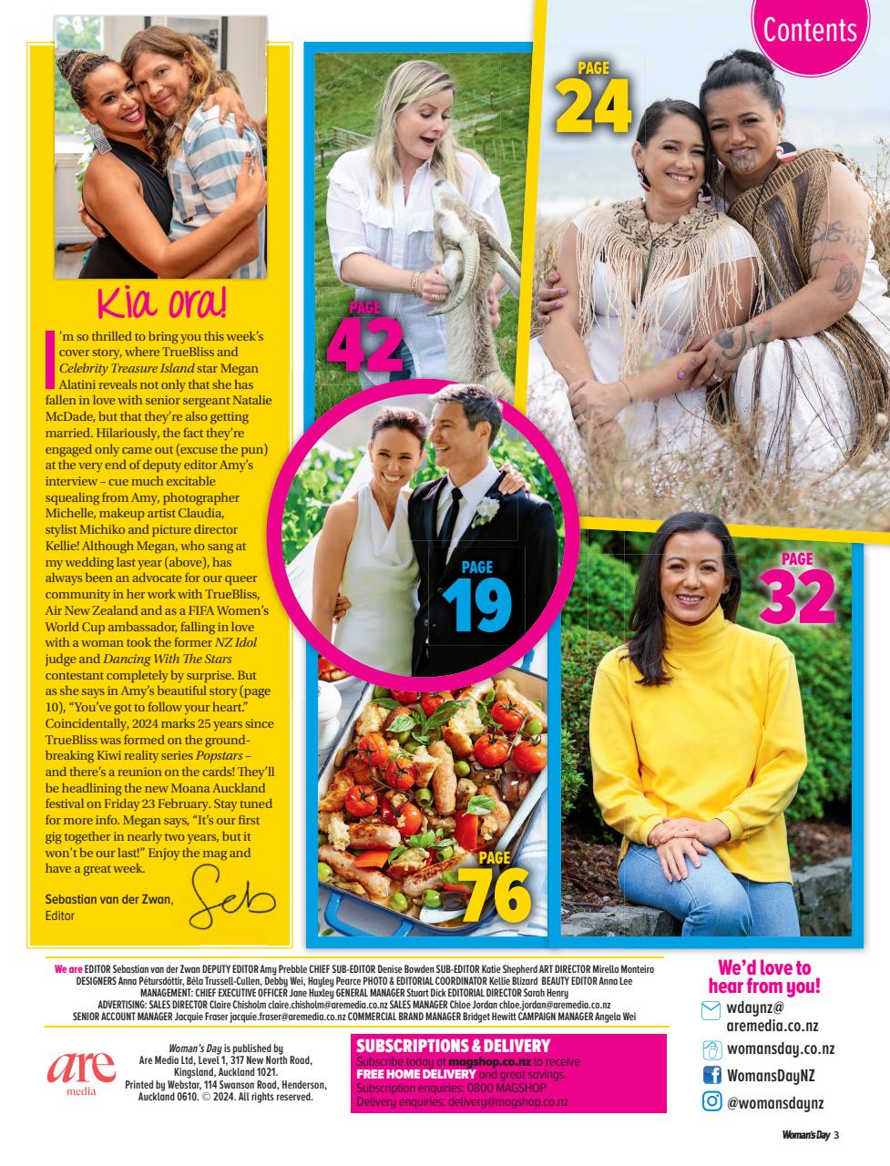 Woman's Day NZ Preview Pages