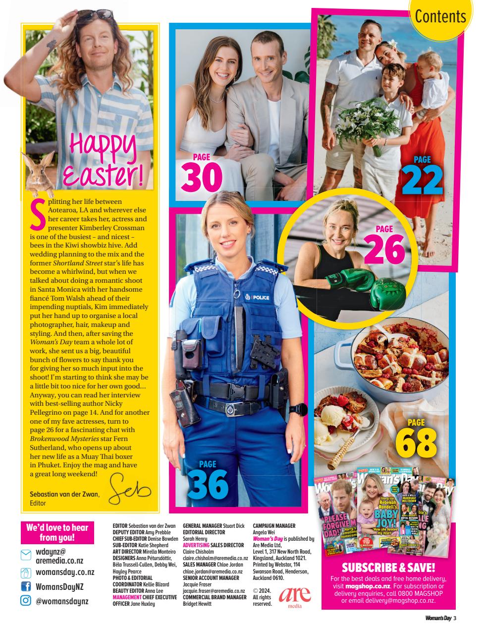 Woman's Day NZ Preview Pages