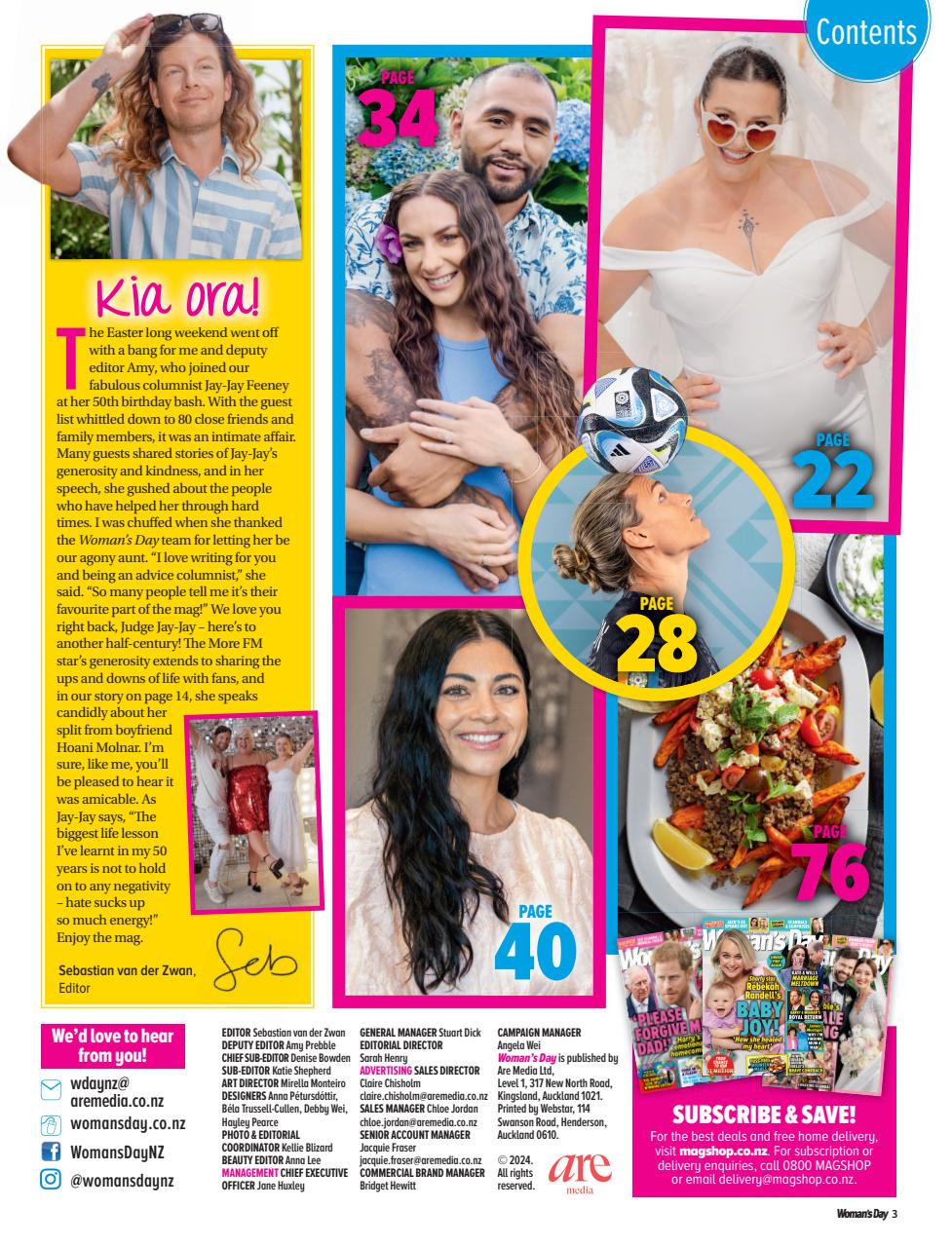 Woman's Day NZ Preview Pages