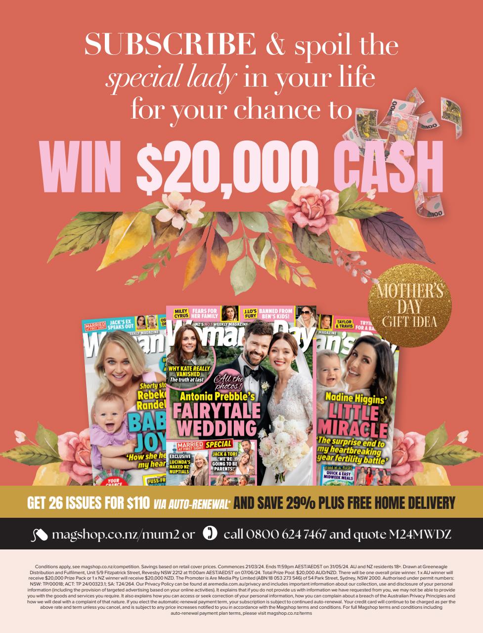 Woman's Day NZ Preview Pages