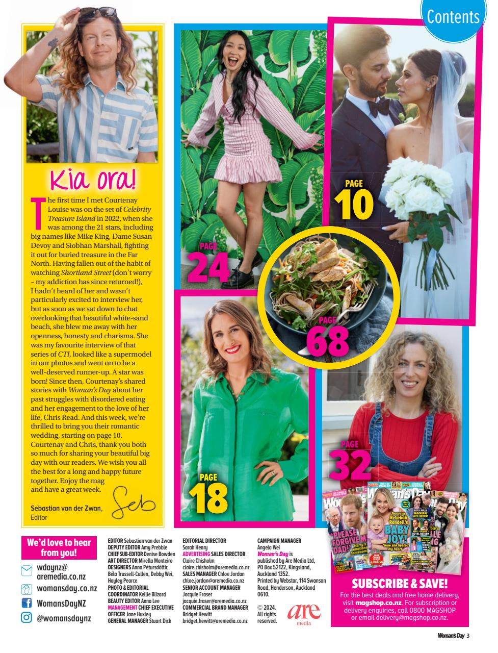 Woman's Day NZ Preview Pages