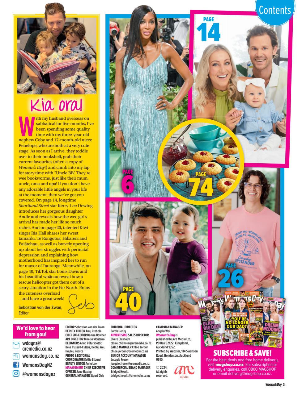 Woman's Day NZ Preview Pages