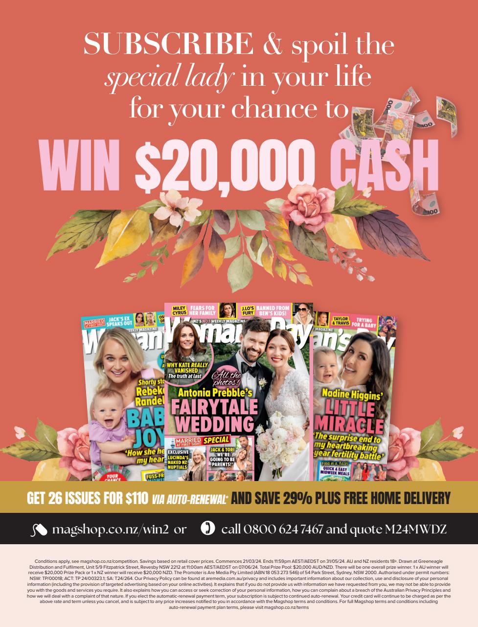 Woman's Day NZ Preview Pages