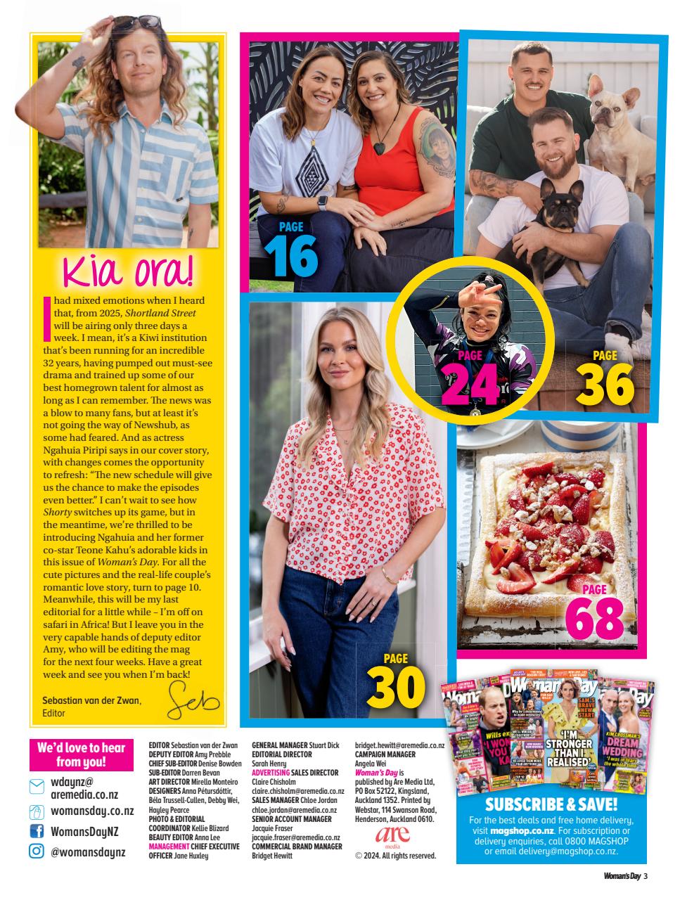 Woman's Day NZ Preview Pages