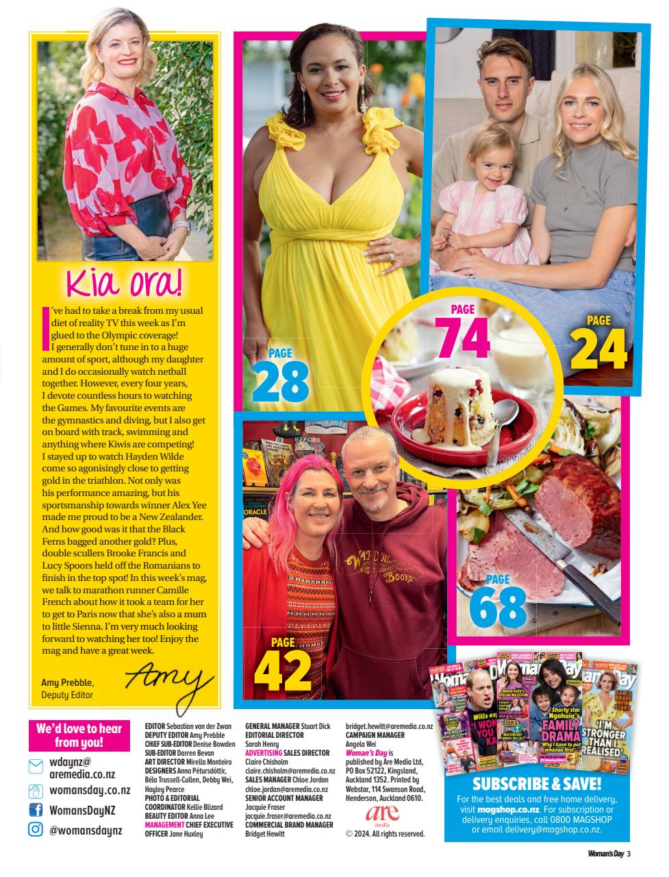 Woman's Day NZ Preview Pages